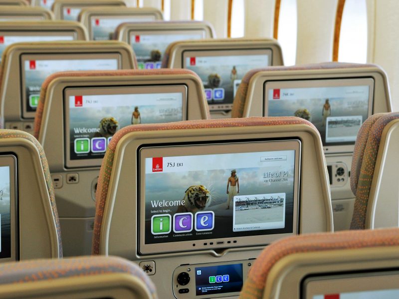 Emirates' passengers can now plan entertainment playlist ahead of flight