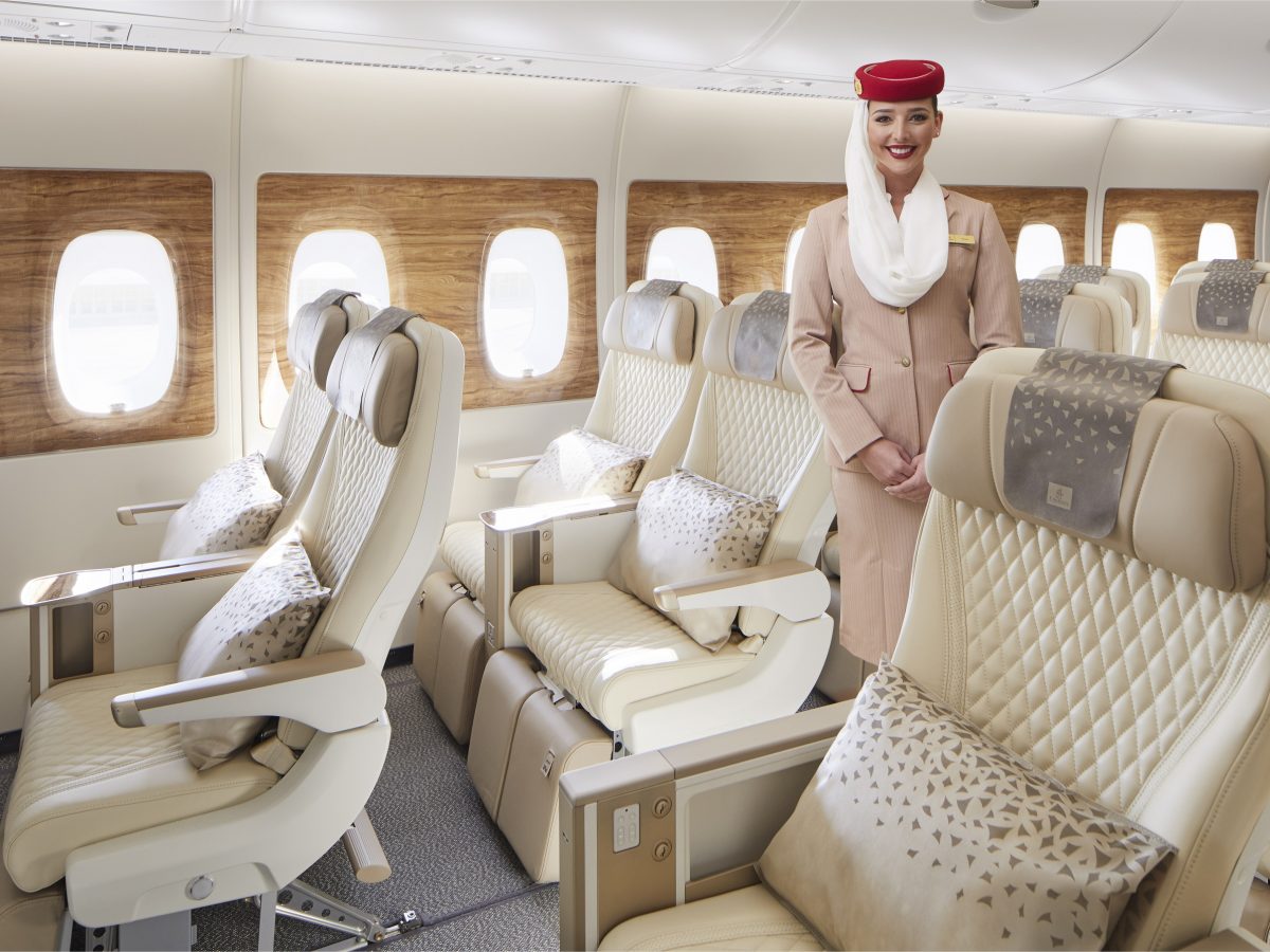 Emirates Reveals First Fully Retrofitted Airbus A380 Emirates Reveals First Fully Retrofitted Airbus A380