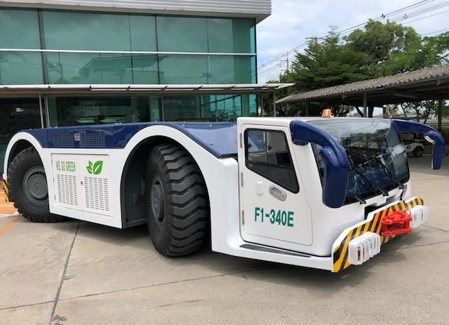 Fully-electric pushback tractor trialled in Thailand