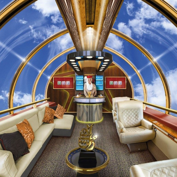 Emirates Unveils Transparent Skylounge Airlines Airlines Lounge Emirates 777x Aviation Business Middle East There doesn't seem to be any interior photos of the a380 here. emirates unveils transparent skylounge