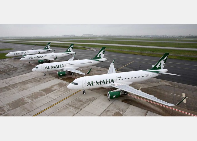 In Photos Qatar Airways New Saudi Domestic Subsidiary Receives First Four A320s Private Aviation Aviation Business Middle East