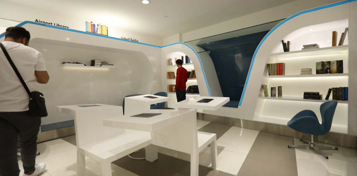 Abu Dhabi International Opens New Libraries In Terminals 1 And 3 Airports Abu Dhabi Airports Abu Dhabi International Airport Department Of Culture And Tourism Abu Dhabi Passenger Experience Books Aviation Business Middle East