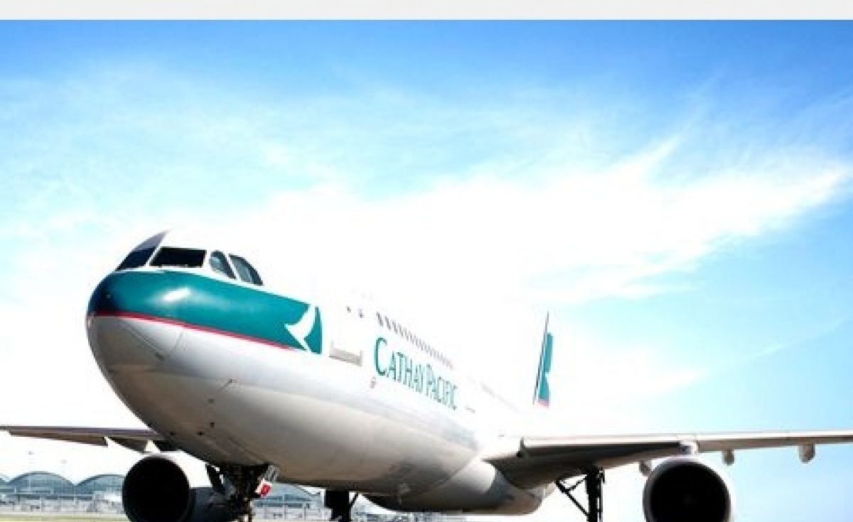 Cathay Pacific. Cathay Pacific.