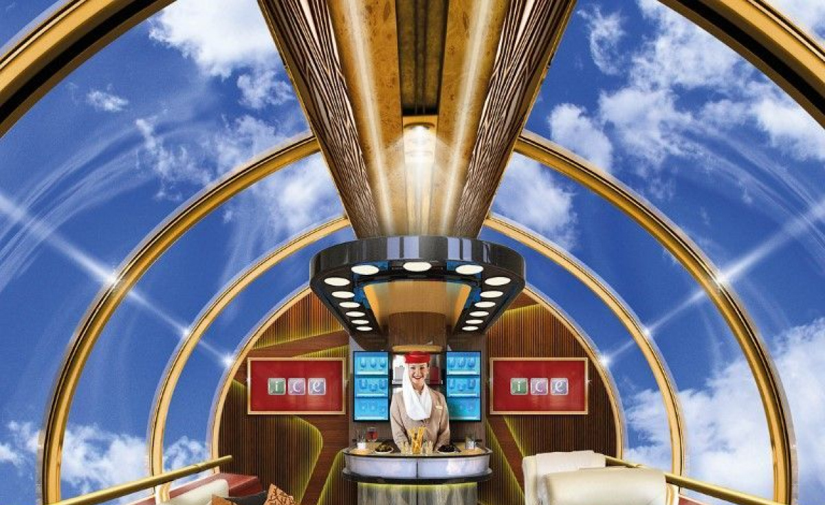 Last April 1, Emirates unveiled plans for the world’s largest aircraft, the triple-decker APR001 which will include a swimming pool, a games room, a gym and a park. Last April 1, Emirates unveiled plans for the world’s largest aircraft, the triple-decker APR001 which will include a swimming pool, a games room, a gym and a park.
