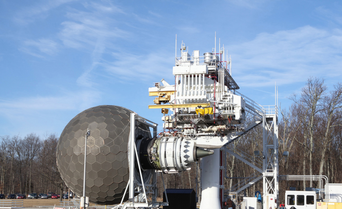 Last year, a GEnx demonstrator engine was used as part of the technology maturation program for the new GE9x engine. Last year, a GEnx demonstrator engine was used as part of the technology maturation program for the new GE9x engine.