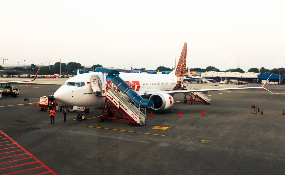 Lion Air Flight JT 160 was due to arrive at Depati Amir airport an hour after taking off from Jakarta. Lion Air Flight JT 160 was due to arrive at Depati Amir airport an hour after taking off from Jakarta.