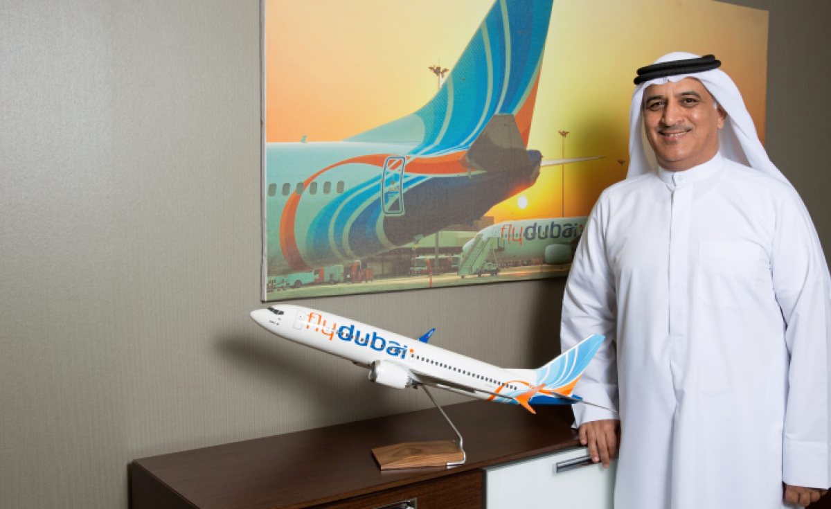 Ghaith Al Ghaitrh, CEO of flydubai. Ghaith Al Ghaitrh, CEO of flydubai.