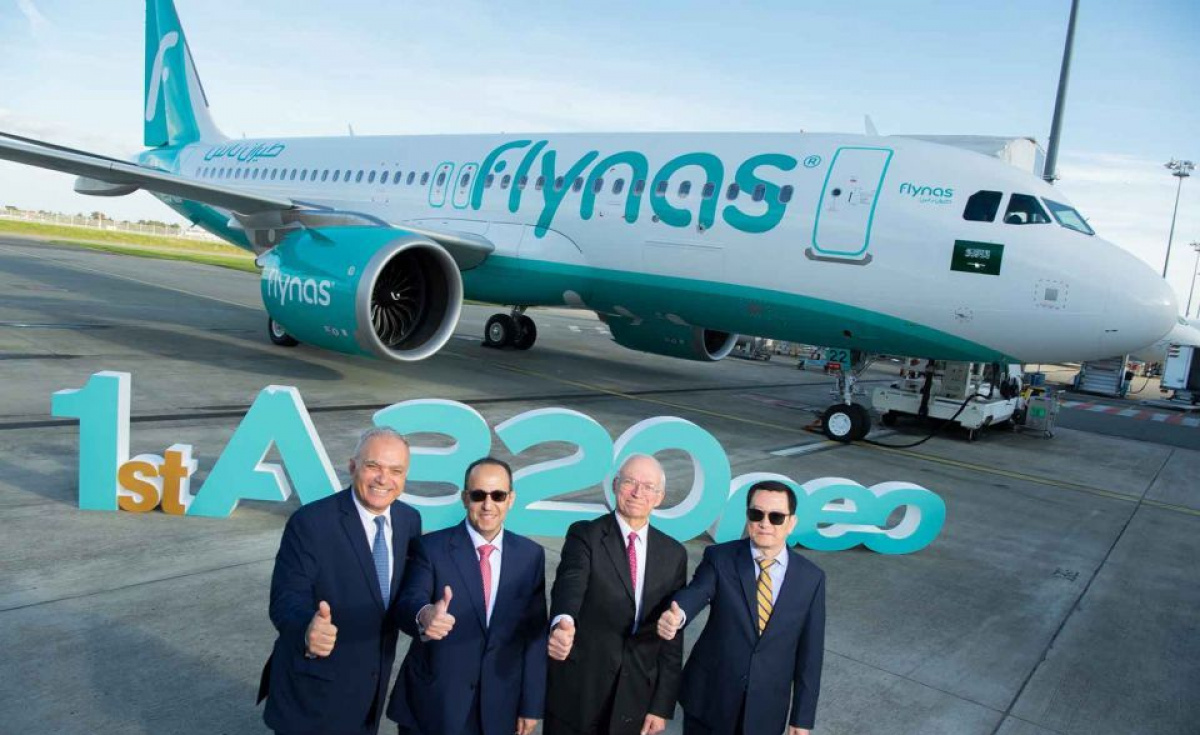 Saudi S Flynas Takes Delivery Of First A320neo Airlines Flynas Airbus Airbus A320neo Aviation Orders Acquisitions Saudi Vision 2030 Aviation Business Middle East