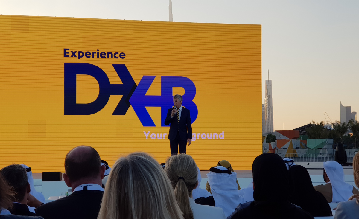 We are proud to launch the new DXB brand to reflect the fresh direction and truly transform DXB into the airport of the future, one that is led by a more customer-centric approach that incorporates the hospitality, excitement, warmth and true spirit of Dubai, says Griffiths We are proud to launch the new DXB brand to reflect the fresh direction and truly transform DXB into the airport of the future, one that is led by a more customer-centric approach that incorporates the hospitality, excitement, warmth and true spirit of Dubai, says Griffiths