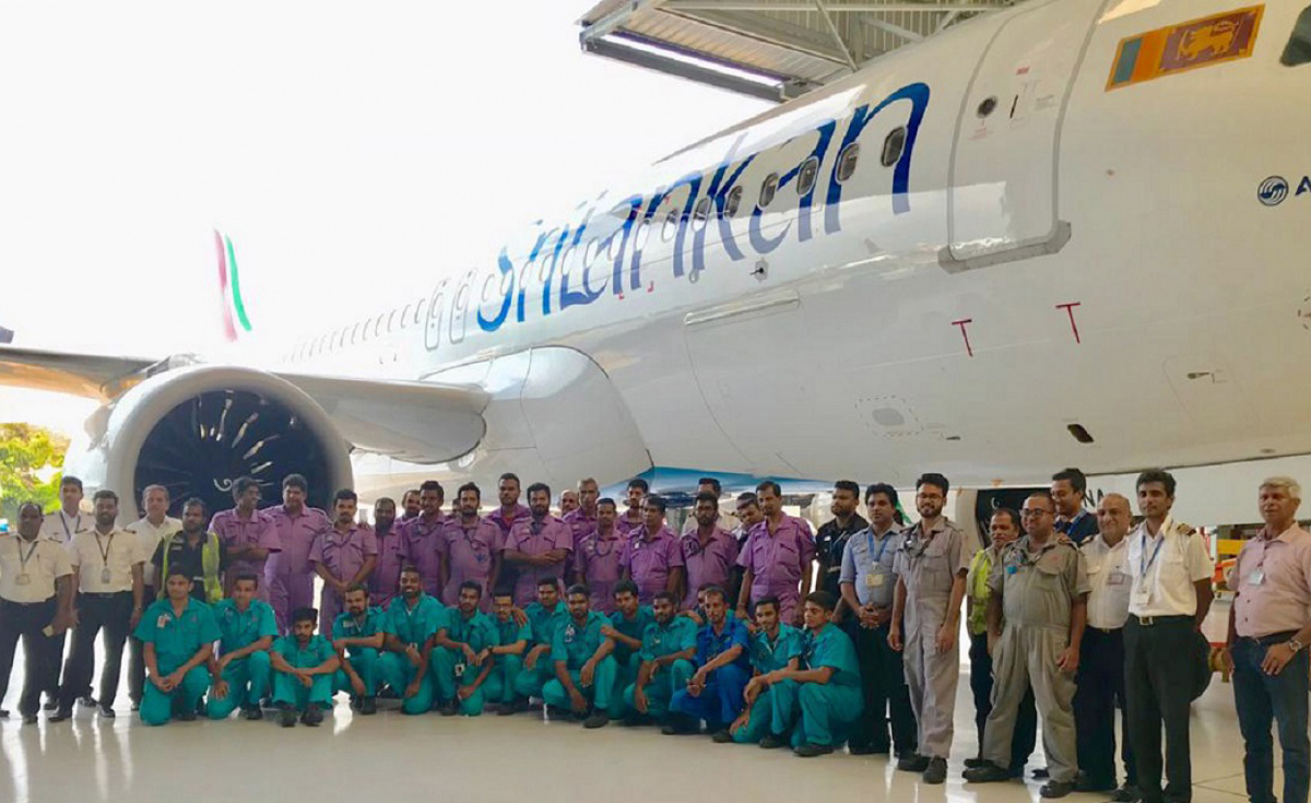 The C-check maintenance programme, which is performed after 4,000 hours of flight time, was completed on aircraft 4R-ANA, the first A320neo to join the airline’s fleet. The C-check maintenance programme, which is performed after 4,000 hours of flight time, was completed on aircraft 4R-ANA, the first A320neo to join the airline’s fleet.