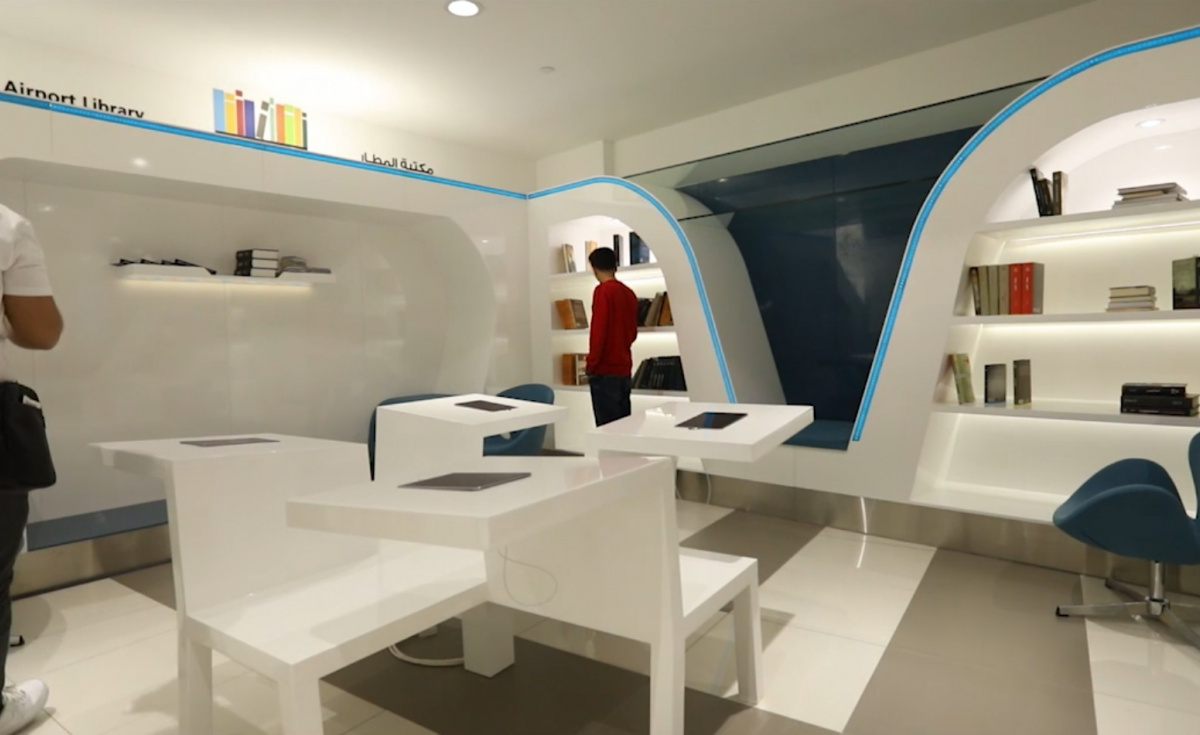 Abu Dhabi International Opens New Libraries In Terminals 1 And 3 Airports Abu Dhabi Airports Abu Dhabi International Airport Department Of Culture And Tourism Abu Dhabi Passenger Experience Books Aviation Business Middle East