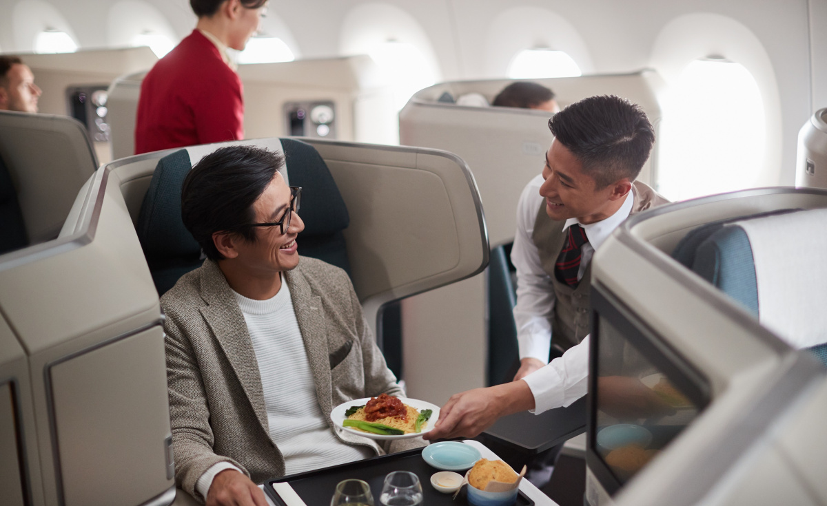 The flagship carrier of Hong Kong is expected to roll out a new business class experience in the second half of 2019. The flagship carrier of Hong Kong is expected to roll out a new business class experience in the second half of 2019.