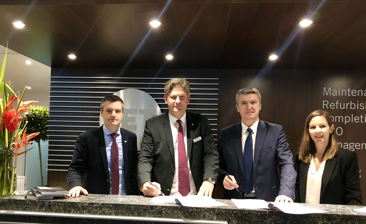 As per the FBO service agreement, Jet Aviation will serve as Wijet’s preferred handling services provider in Europe. As per the FBO service agreement, Jet Aviation will serve as Wijet’s preferred handling services provider in Europe.