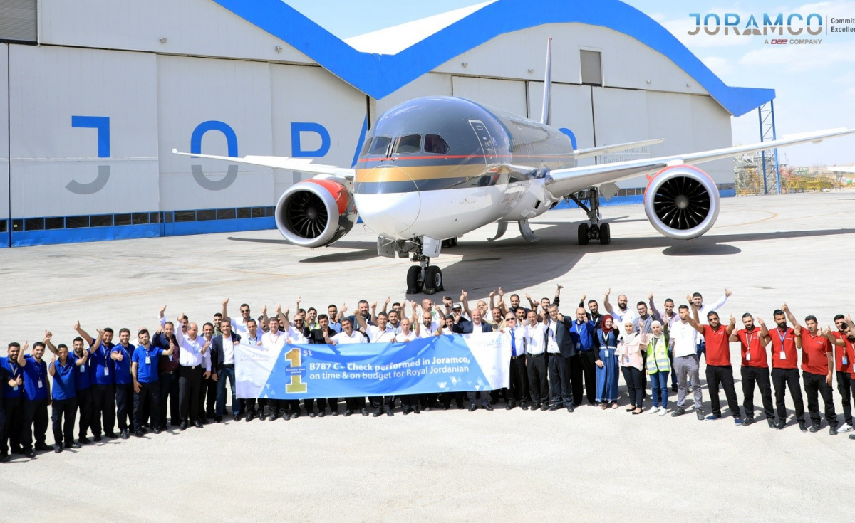 Joramco is certified by a number of international regulatory authorities including the European Aviation Safety Agency (EASA), the U.S. Federal Aviation Administration (FAA) and the Jordan’s Civil Aviation Regulatory Commission (JCARC). Joramco is certified by a number of international regulatory authorities including the European Aviation Safety Agency (EASA), the U.S. Federal Aviation Administration (FAA) and the Jordan’s Civil Aviation Regulatory Commission (JCARC).