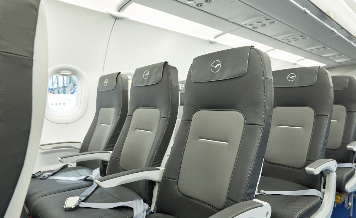 Developed by Italian manufacturer Geven, the new seat features slimmed backrest that allows for more personal space, along with a 20-degree inclination. Developed by Italian manufacturer Geven, the new seat features slimmed backrest that allows for more personal space, along with a 20-degree inclination.