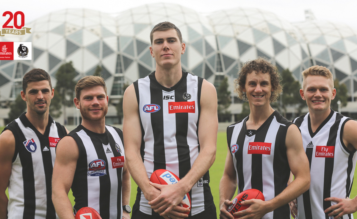 Emirates Renews Its Partnership With Collingwood Football Club