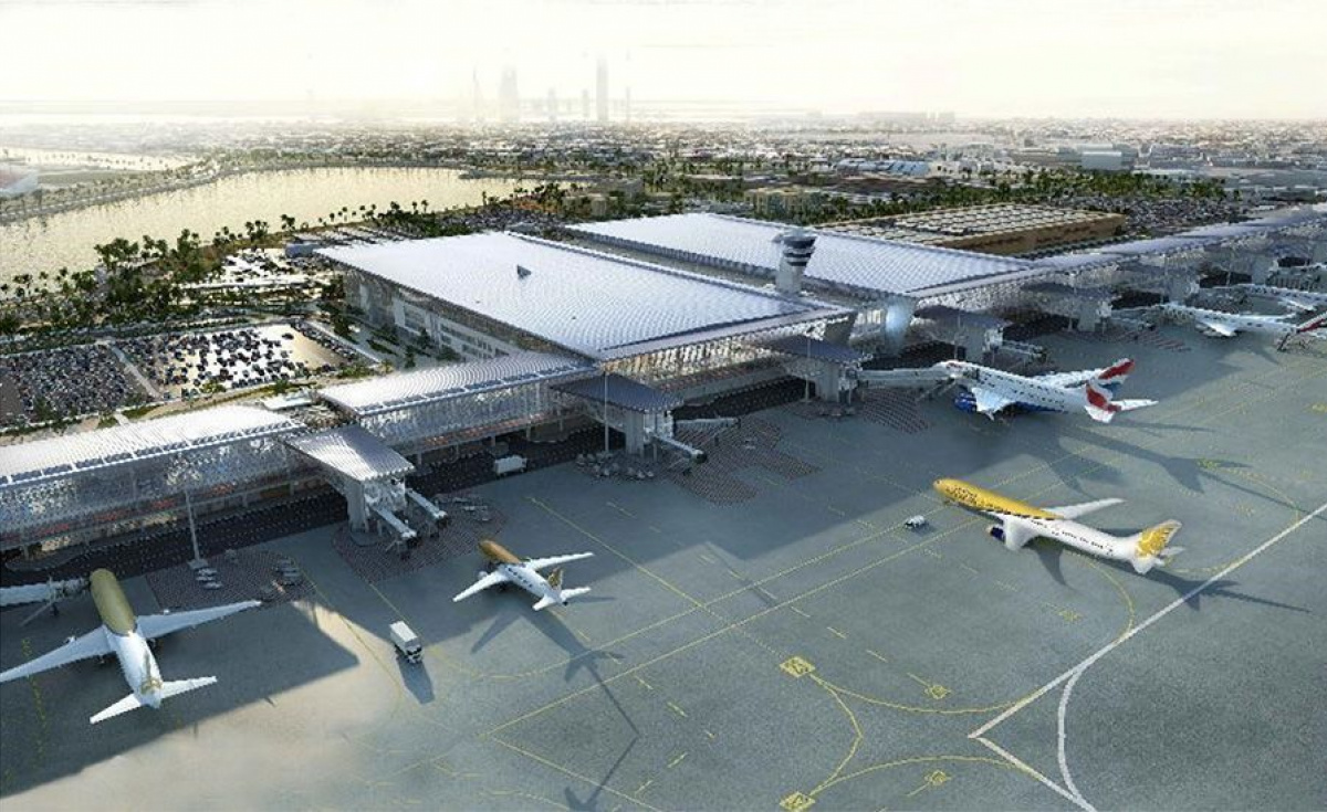 The current expansion of Bahrain International Airport is one of the foundation stones of the country’s $13bn investment into its tourism industry. Image: AESG. The current expansion of Bahrain International Airport is one of the foundation stones of the country’s $13bn investment into its tourism industry. Image: AESG.