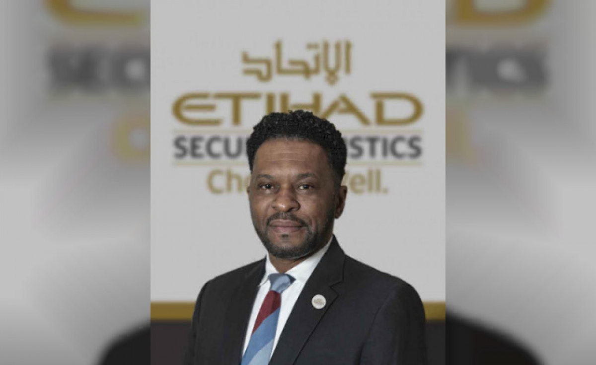 Vincent Hampton, managing director of Etihad Secure Logistics. Vincent Hampton, managing director of Etihad Secure Logistics.