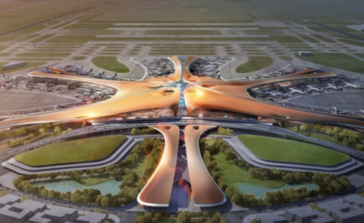 Daxing International cost the Chinese government $17 billion and replaces Nanyuan Airport. Daxing International cost the Chinese government $17 billion and replaces Nanyuan Airport.