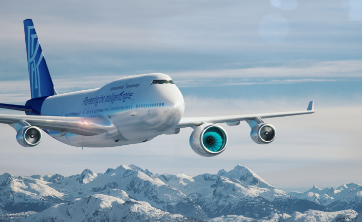 Rolls Royce, Testbed, Flying testbed, Qantas, 747, Boeing 747-400 Rolls Royce, Testbed, Flying testbed, Qantas, 747, Boeing 747-400