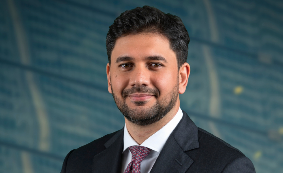 Talel Kamel, vice president for the Middle East and Africa, Collins Aerospace, is meeting with visitors to the Dubai Airshow. Talel Kamel, vice president for the Middle East and Africa, Collins Aerospace, is meeting with visitors to the Dubai Airshow.