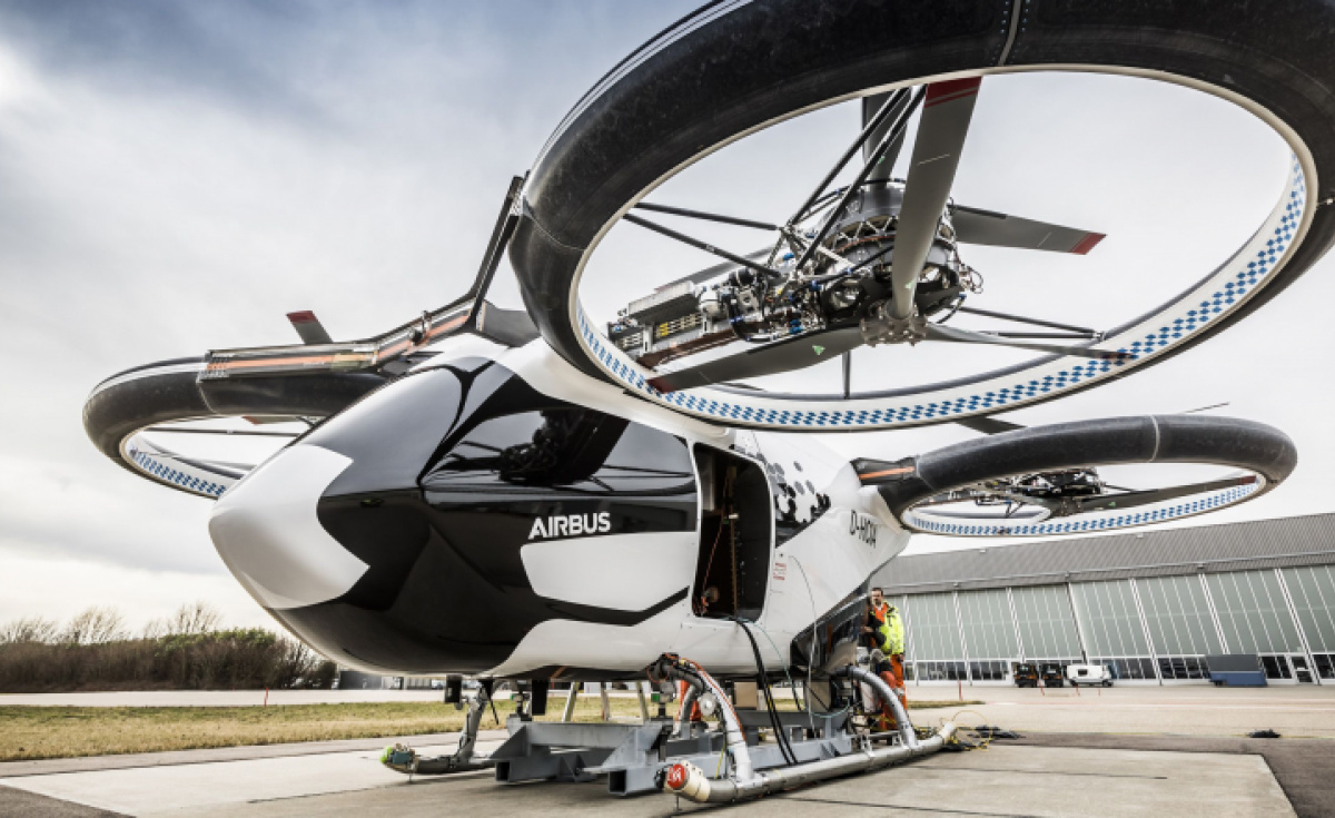 CityAirbus is one of the eVTOL vehicles Airbus is using as a testbed for electric aircraft. CityAirbus is one of the eVTOL vehicles Airbus is using as a testbed for electric aircraft.