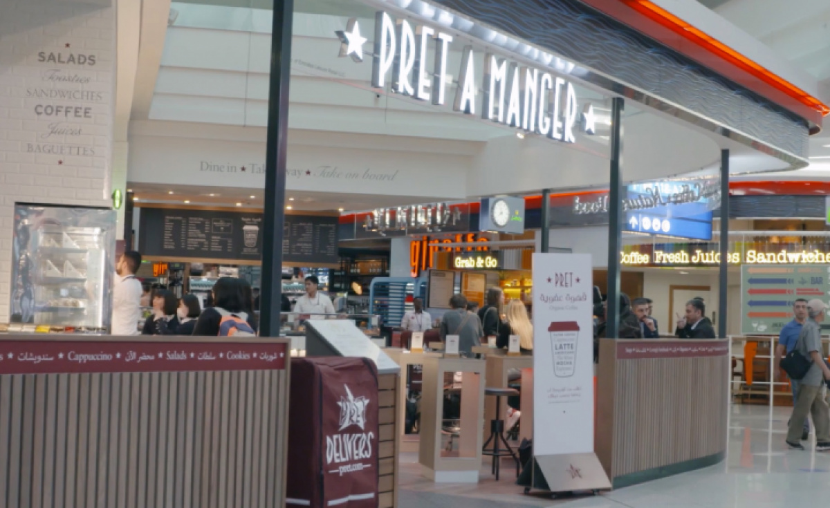 Dxb, Dubai airports, Single-use plastics, F&b, Costa, Mcdonalds, Pret a manger Dxb, Dubai airports, Single-use plastics, F&b, Costa, Mcdonalds, Pret a manger