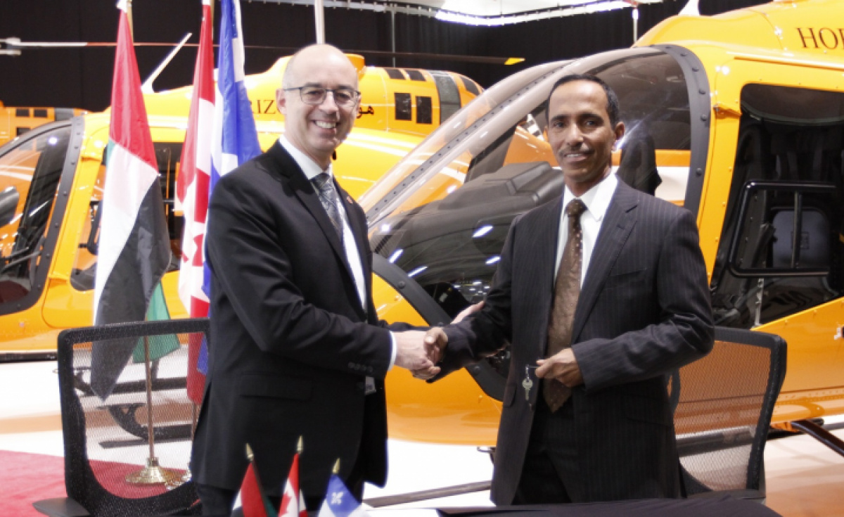 Horizon Flight Academy Takes Delivery Of First Of 12 Bell 505 Helicopters Aviation Services Bell 505 Bell Helicopters Horizon Flight Academy Horizon International Flight Academy Aviation Business Middle East