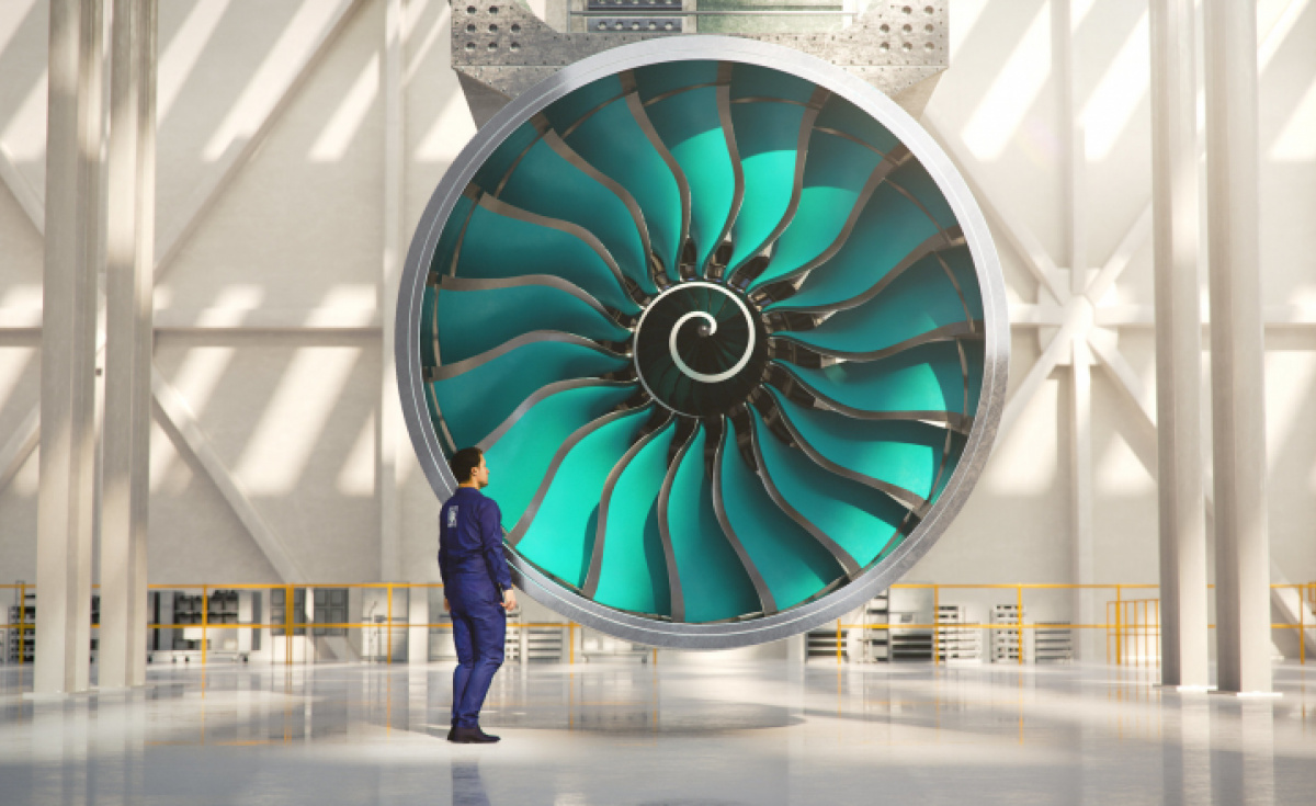 Rolls-Royce, Ultrafan, Rolls-royce ultrafan, Composite blades, Jet engine Rolls-Royce, Ultrafan, Rolls-royce ultrafan, Composite blades, Jet engine