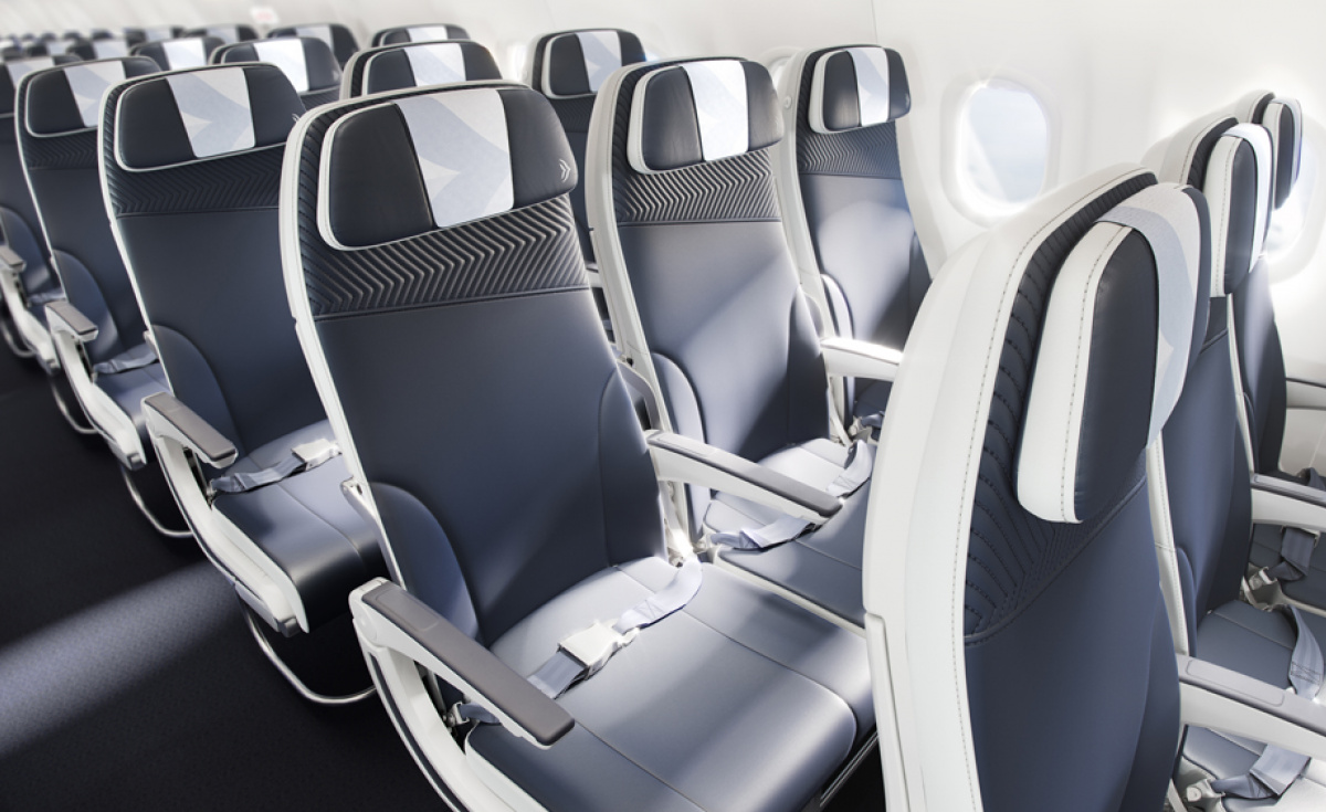 Aegean, Priestmangoode, Aircraft interior, Cabin interior Aegean, Priestmangoode, Aircraft interior, Cabin interior