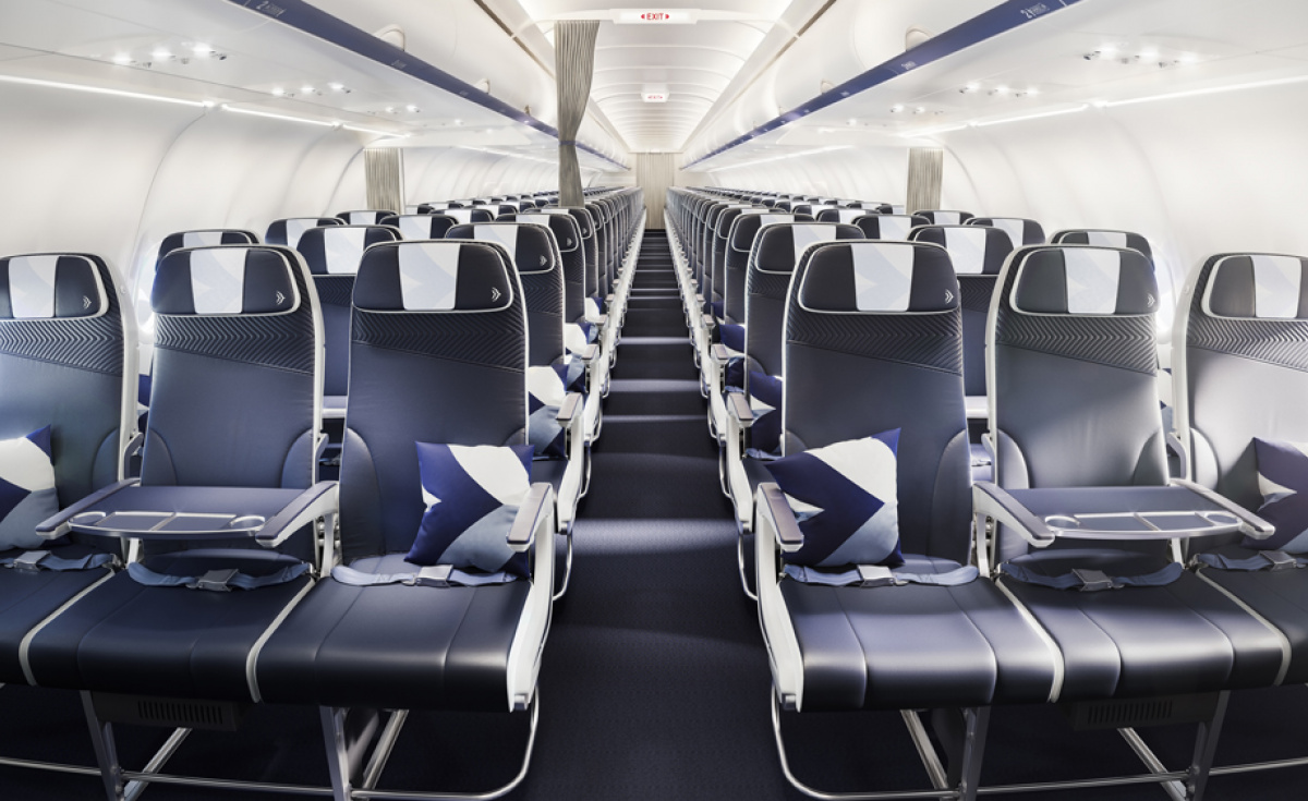 Aegean, Priestmangoode, Aircraft interior, Cabin interior Aegean, Priestmangoode, Aircraft interior, Cabin interior